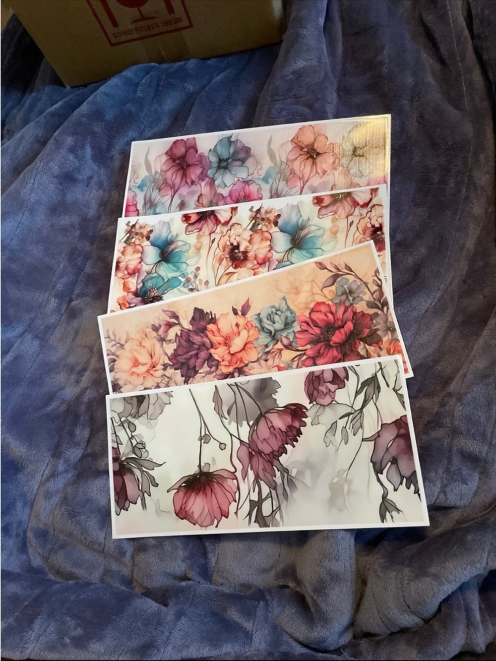 collection of decorative stickers feature floral and vintage-inspired designs - Picture 3 of 3